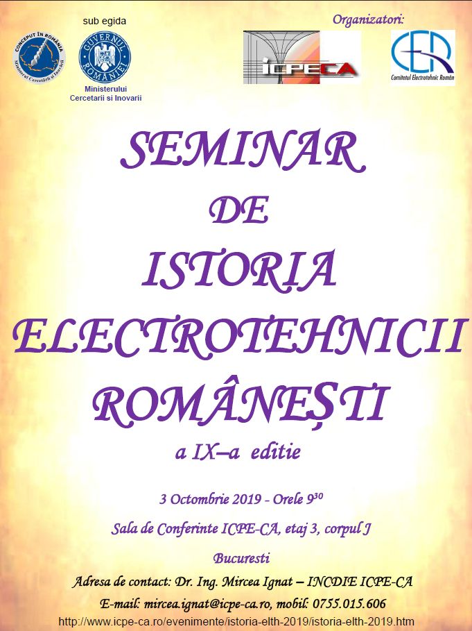 Evenimente ICPE-CA