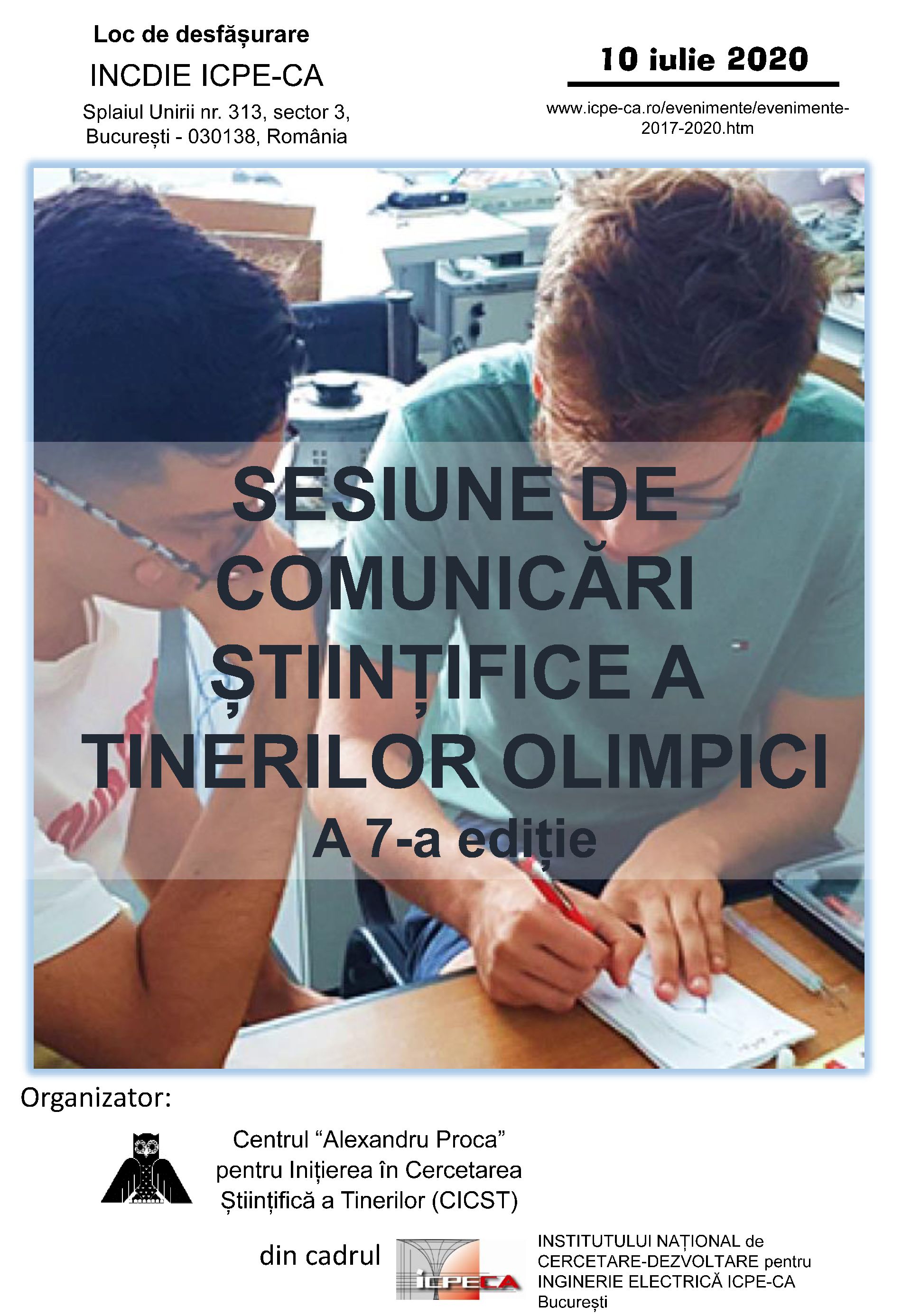 Evenimente ICPE-CA